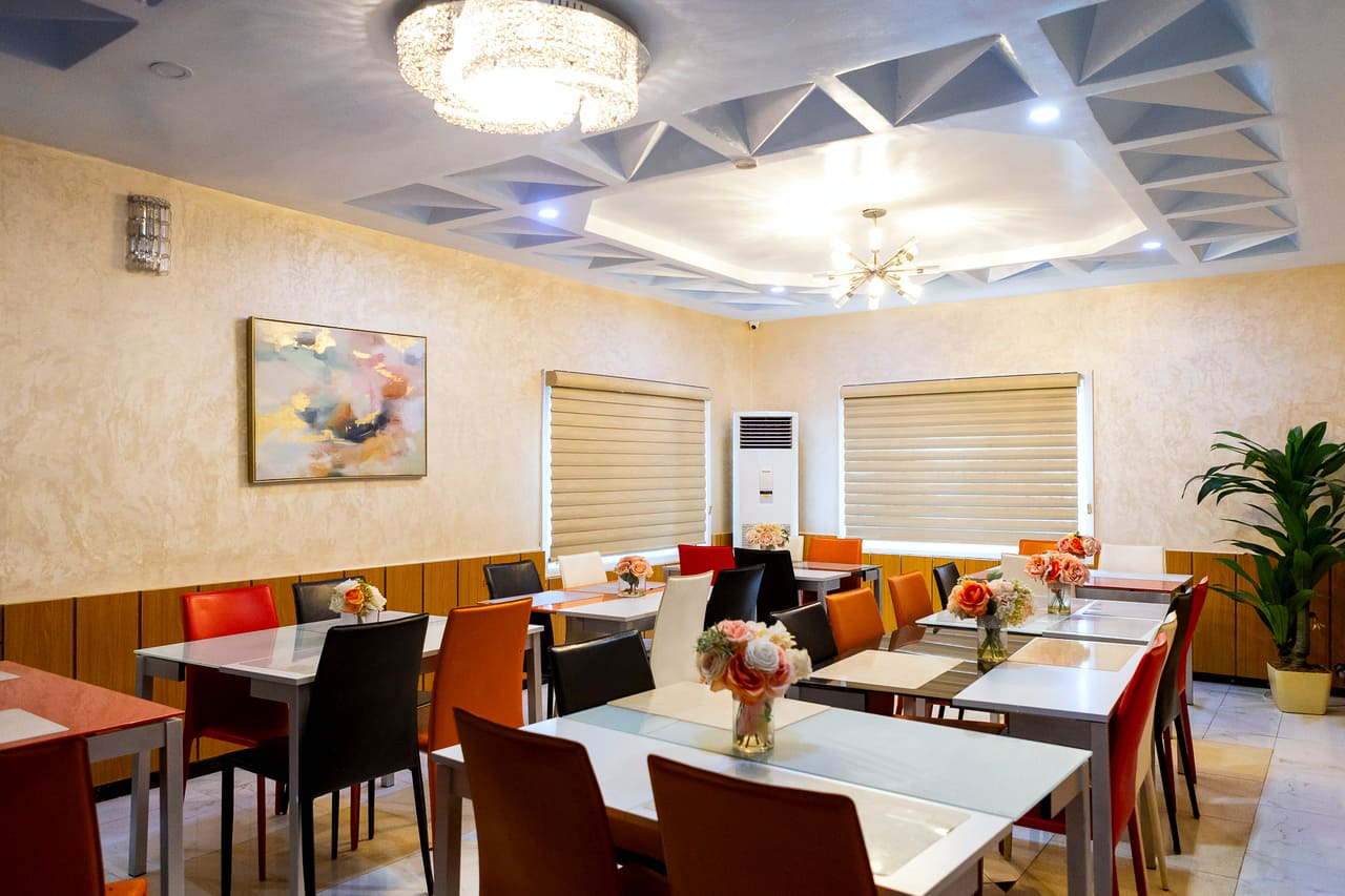 The 24-hour restaurant at Hotel Medallion