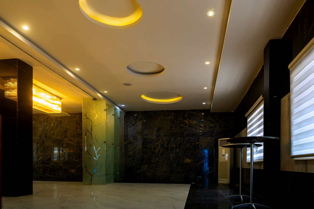 The lobby at Hotel Medallion